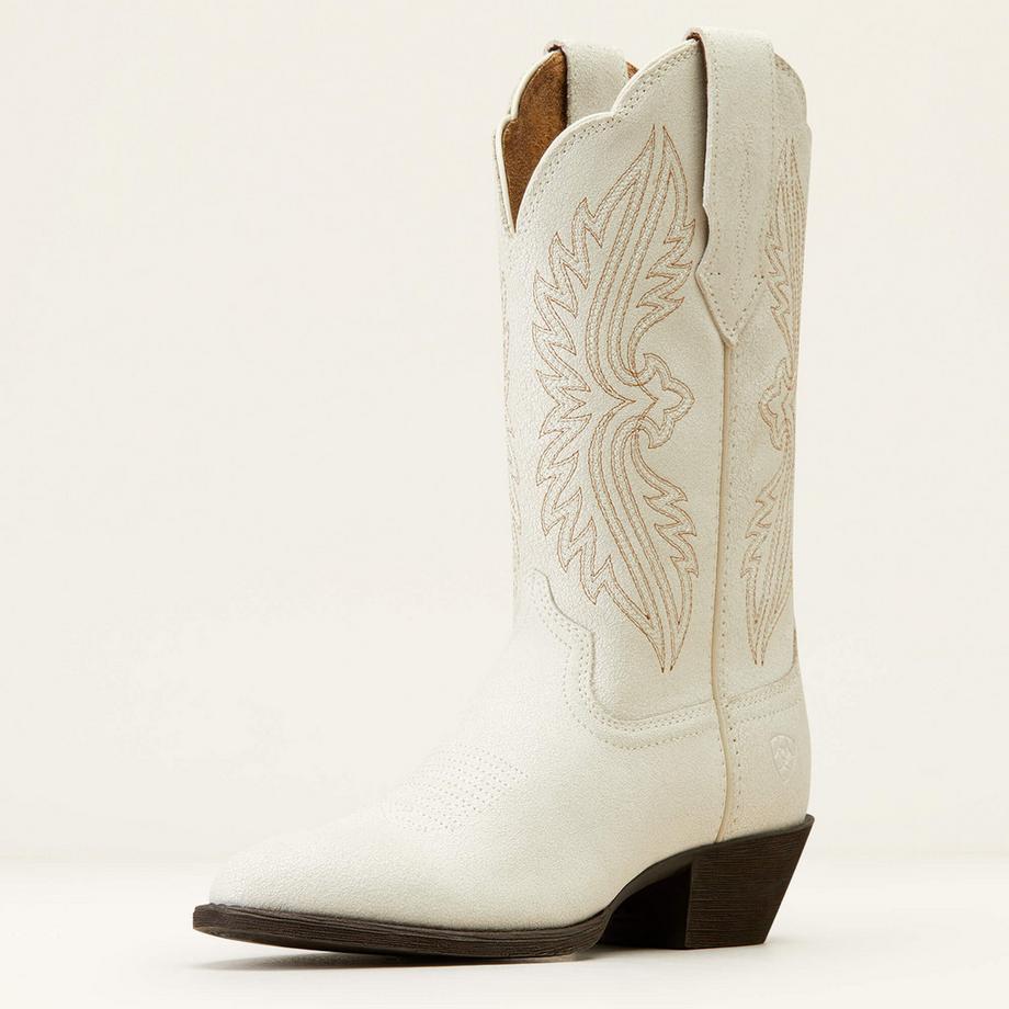 Ariat  bottes western en cuir heritage r toe s-fit 