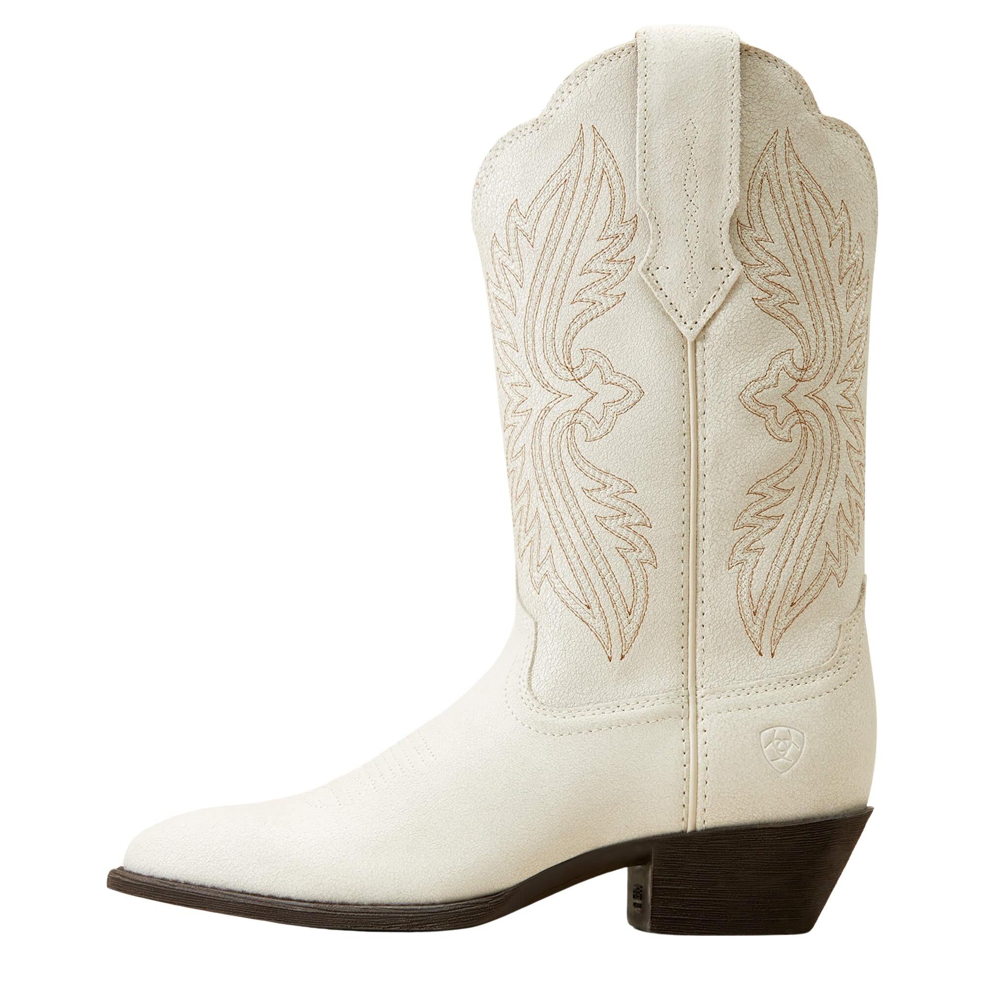 Ariat  stivali western da in pelle heritage r toe s-fit 