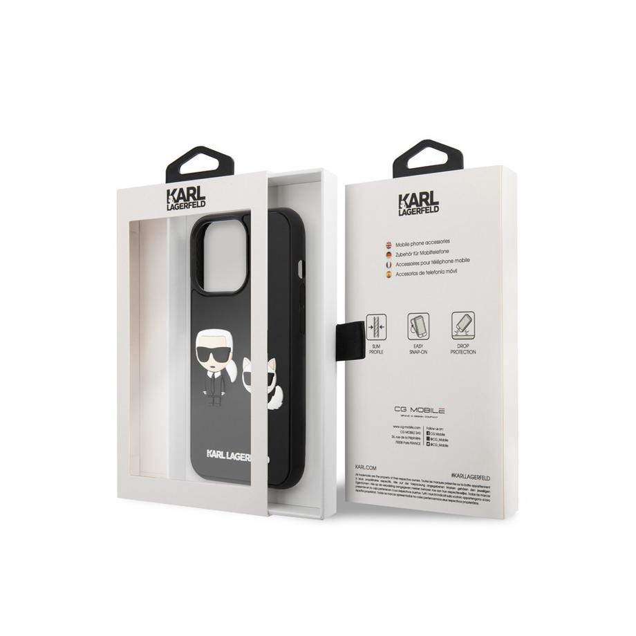 KARL LAGERFELD  Coque iPhone 13 Pro Max Karl & Choupette 