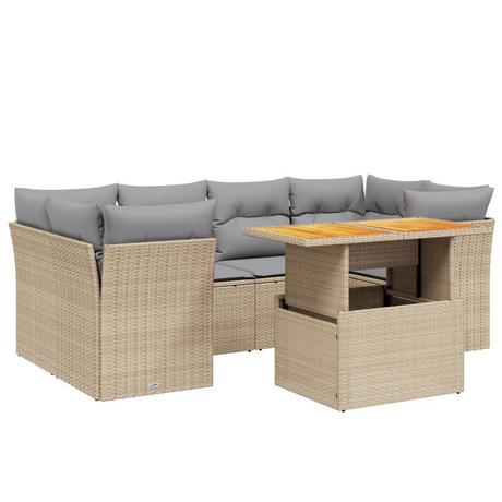 VidaXL Garten sofagarnitur poly-rattan  