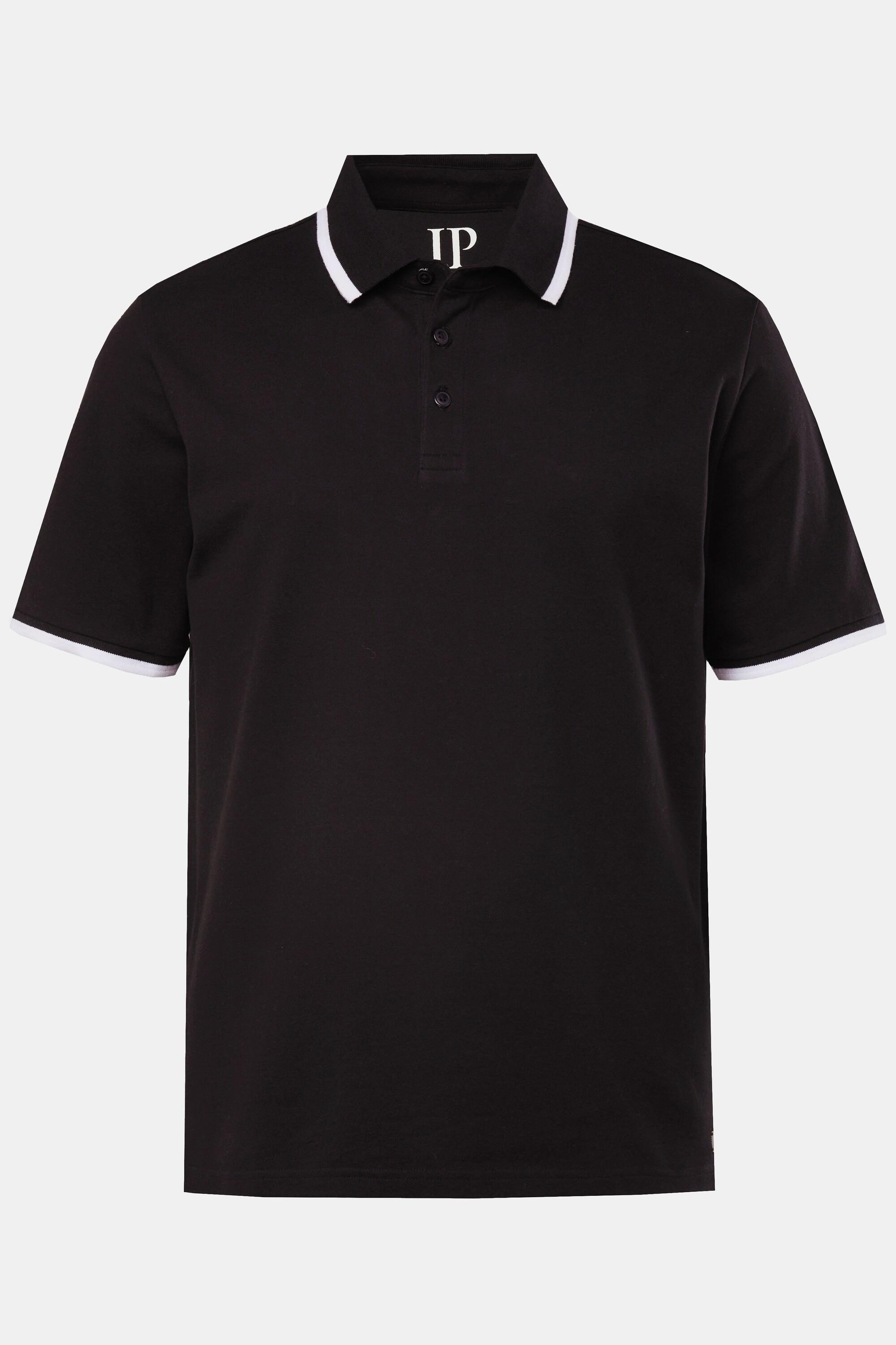 JP1880  Maglia polo con FLEXNAMIC®, mezze maniche e righe a contrasto, fino alla tg. 8XL 