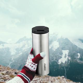 B2X Mug isotherme en acier inoxydable 400 ml  