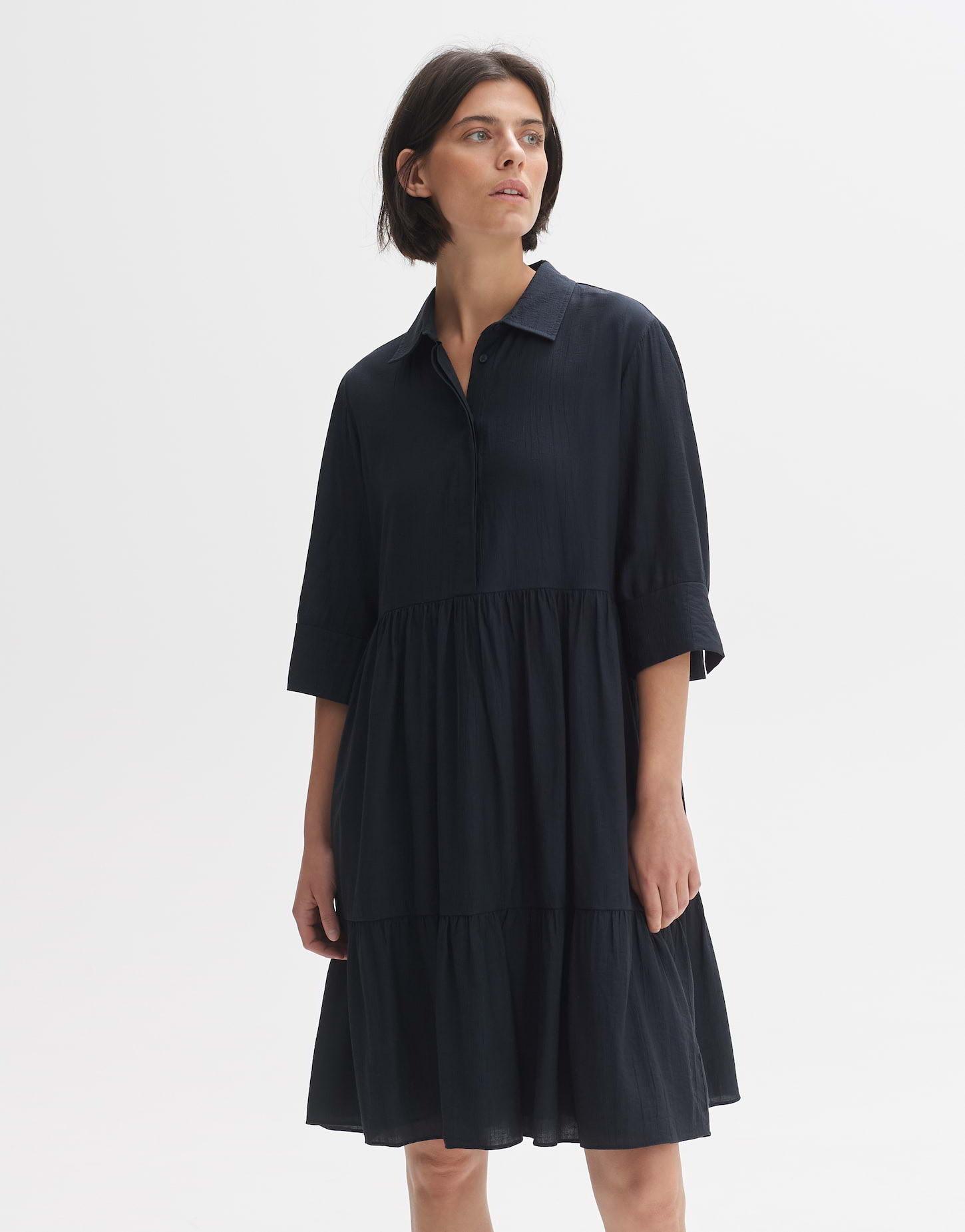 Image of Hemdblusenkleid Woteli A-linie Damen Blau 34
