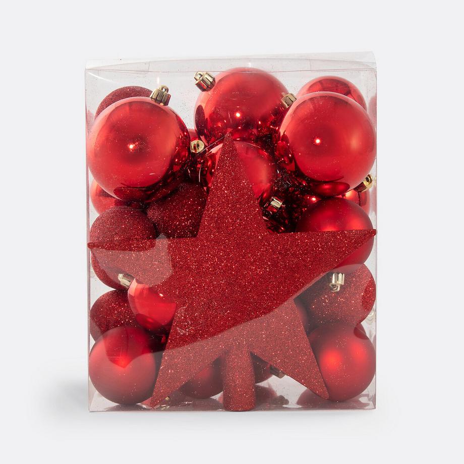 La Redoute Intérieurs  33-teiliges Set mit Weihnachtsdeko Caspar 