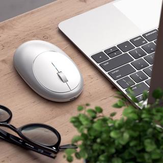 SATECHI  M1 Wireless Mouse - bianco/argento 