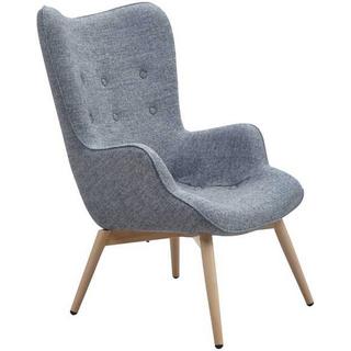 mutoni Fauteuil tissé gris  