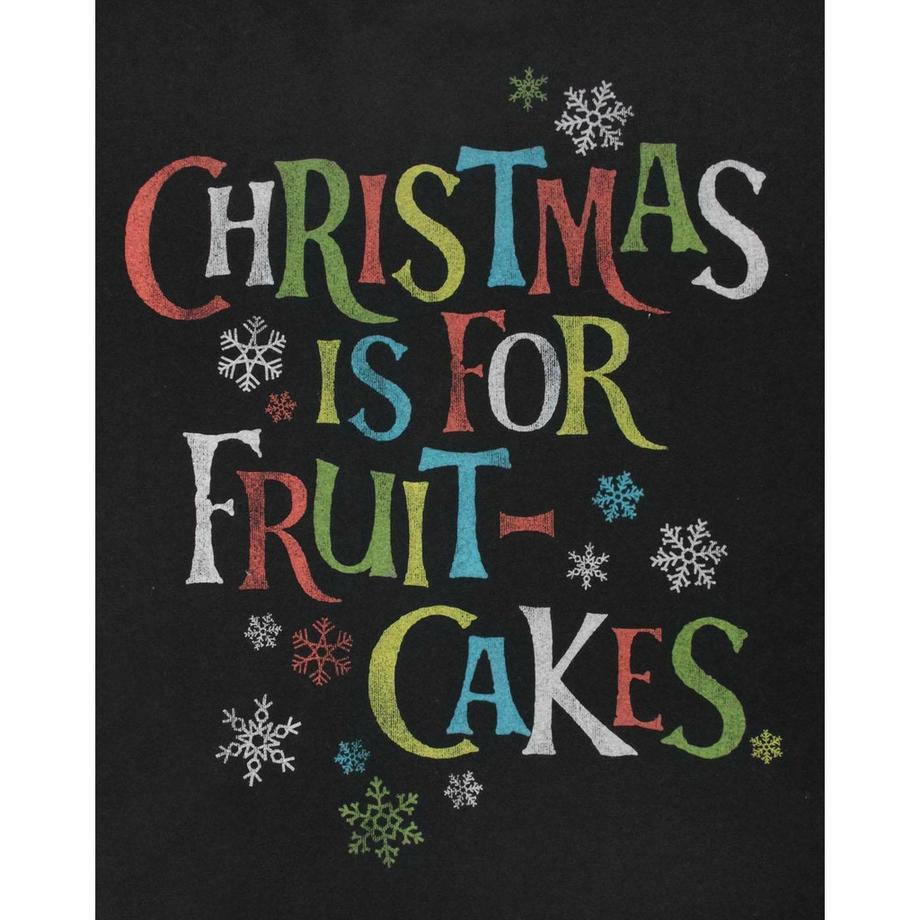 Junk Food T-Shirt Christmas Is For FruitCakes  