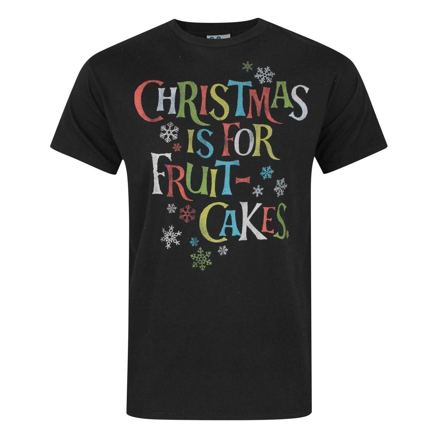 Junk Food  Christmas Is For FruitCakes TShirt 