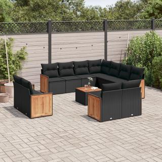 VidaXL Garten sofagarnitur poly-rattan  