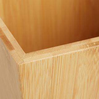 Northix Papierkorb aus Bambus  