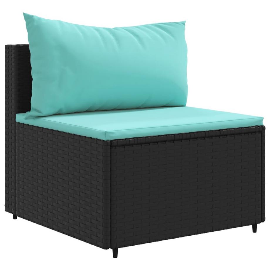 VidaXL Gartensofagarnitur poly-rattan  