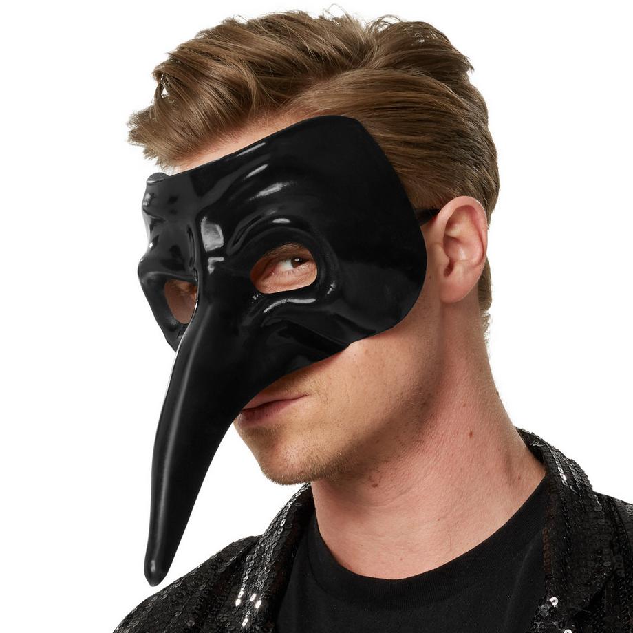 Tectake  Venezianische Maske mit langer Nase 