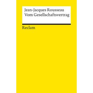 Vom Gesellschaftsvertrag Rousseau, Jean-Jacques; Brockard, Hans (Übersetzung); Brockard, Hans (Hrsg.) Libro in brossura 