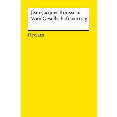 Vom Gesellschaftsvertrag Rousseau, Jean-Jacques; Brockard, Hans (Übersetzung); Brockard, Hans (Hrsg.) Libro in brossura 