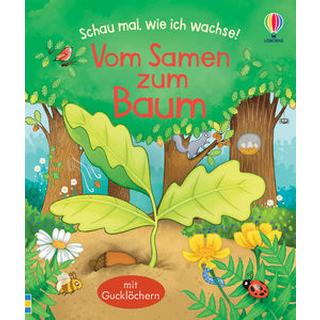 Schau mal, wie ich wachse! Vom Samen zum Baum Sims, Lesley; Allen, Emma (Illustrationen) Copertina rigida 