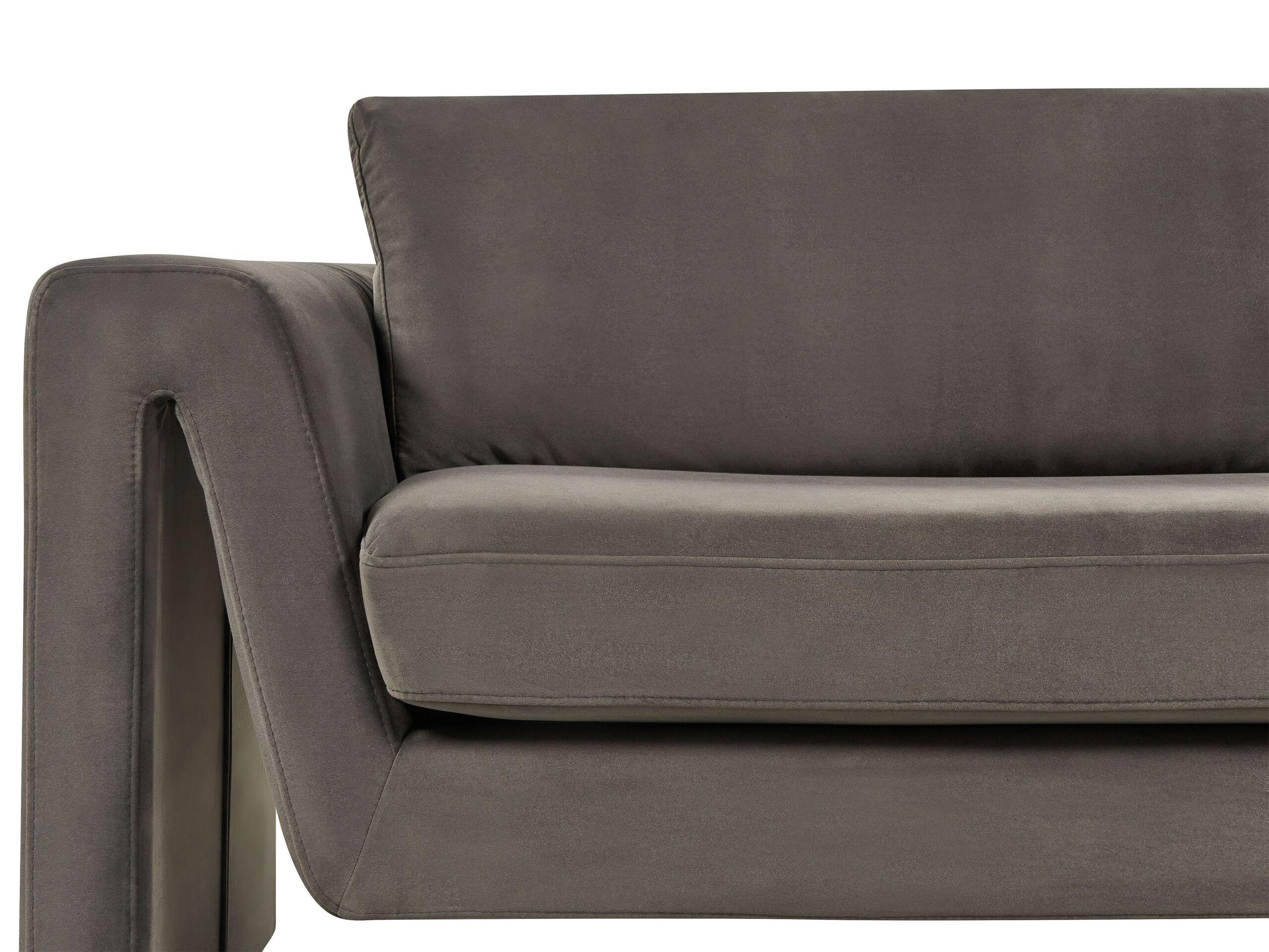 Beliani 3 Sitzer Sofa aus Samtstoff Modern MAUNU  