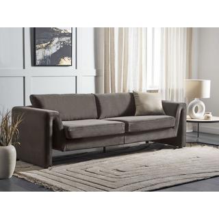 Beliani 3 Sitzer Sofa aus Samtstoff Modern MAUNU  