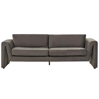 Beliani 3 Sitzer Sofa aus Samtstoff Modern MAUNU  