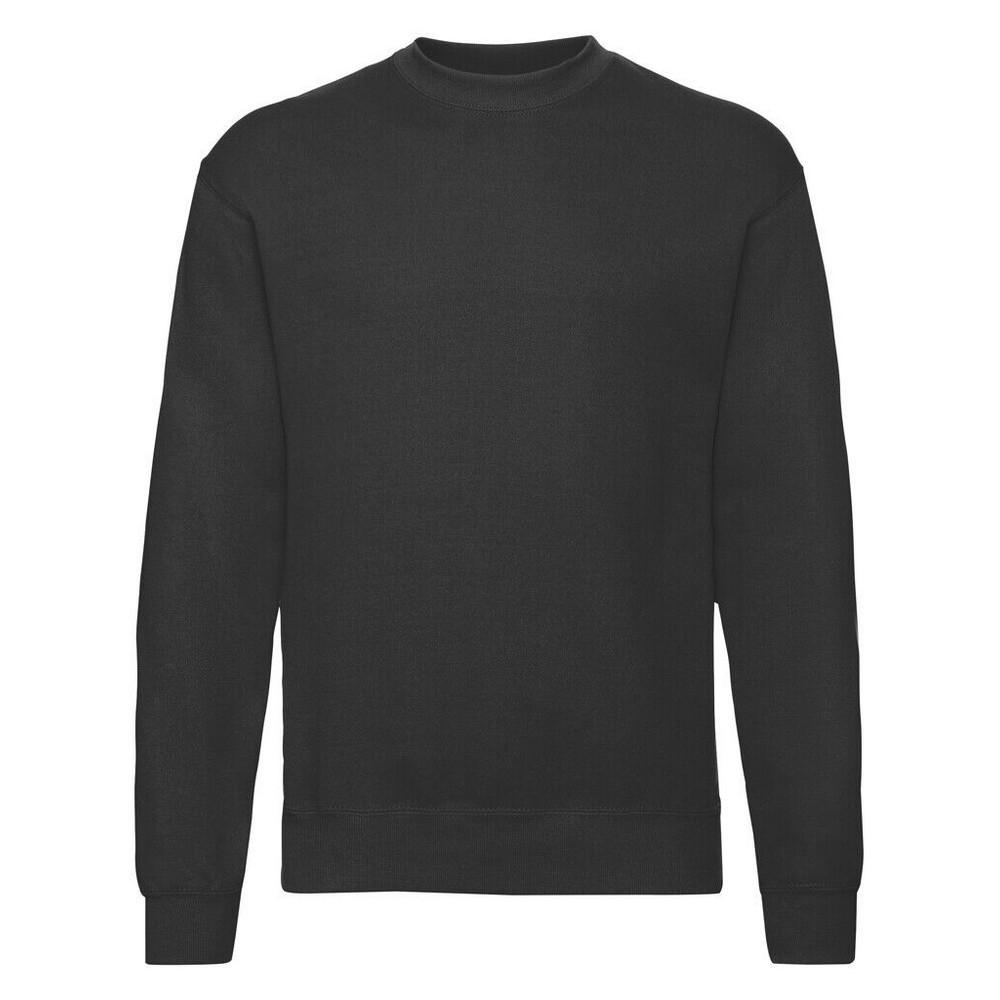 Image of Sweatshirt Überschnittene Schulter Herren Schwarz XL