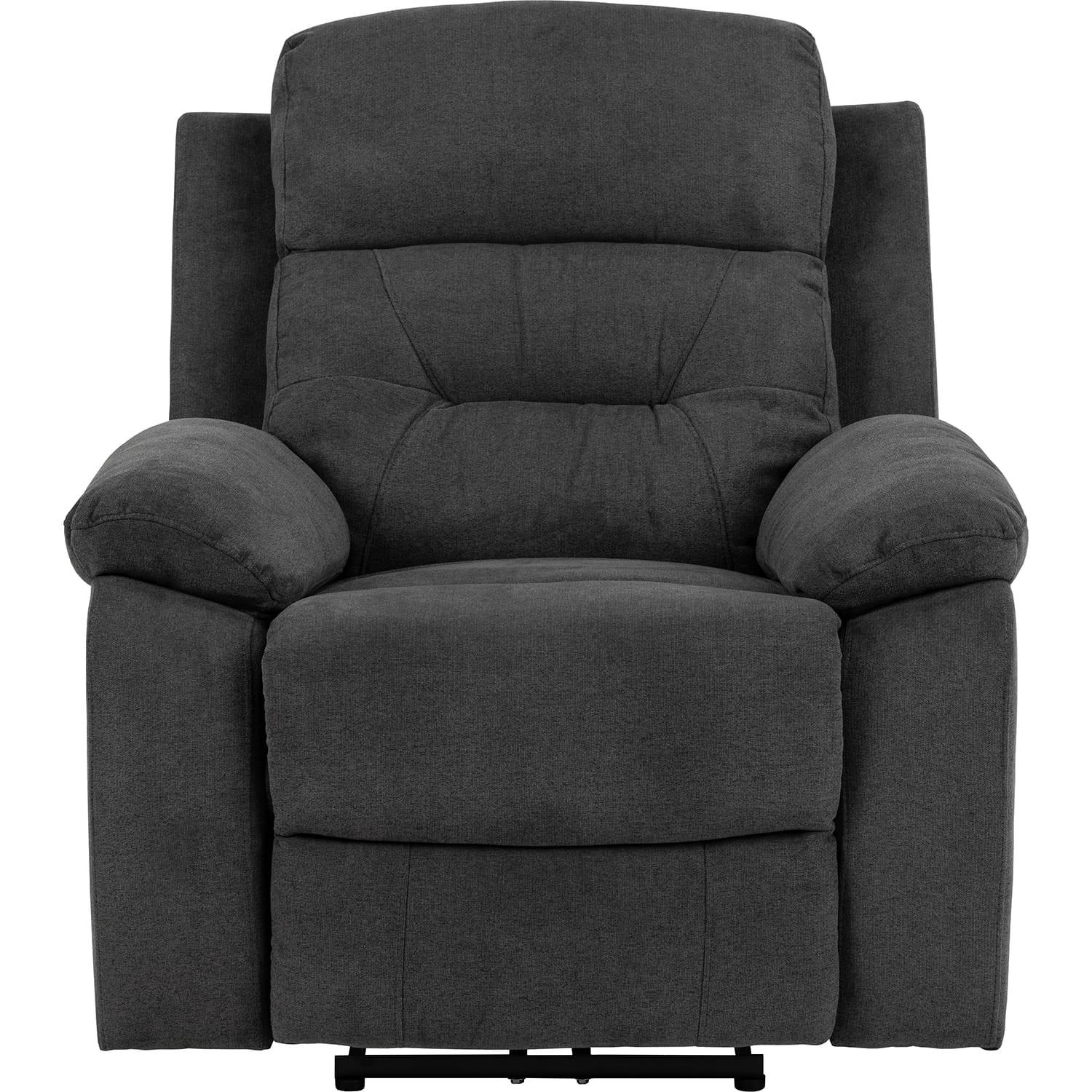 mutoni Fauteuil de relaxation Vansberg gris foncé  