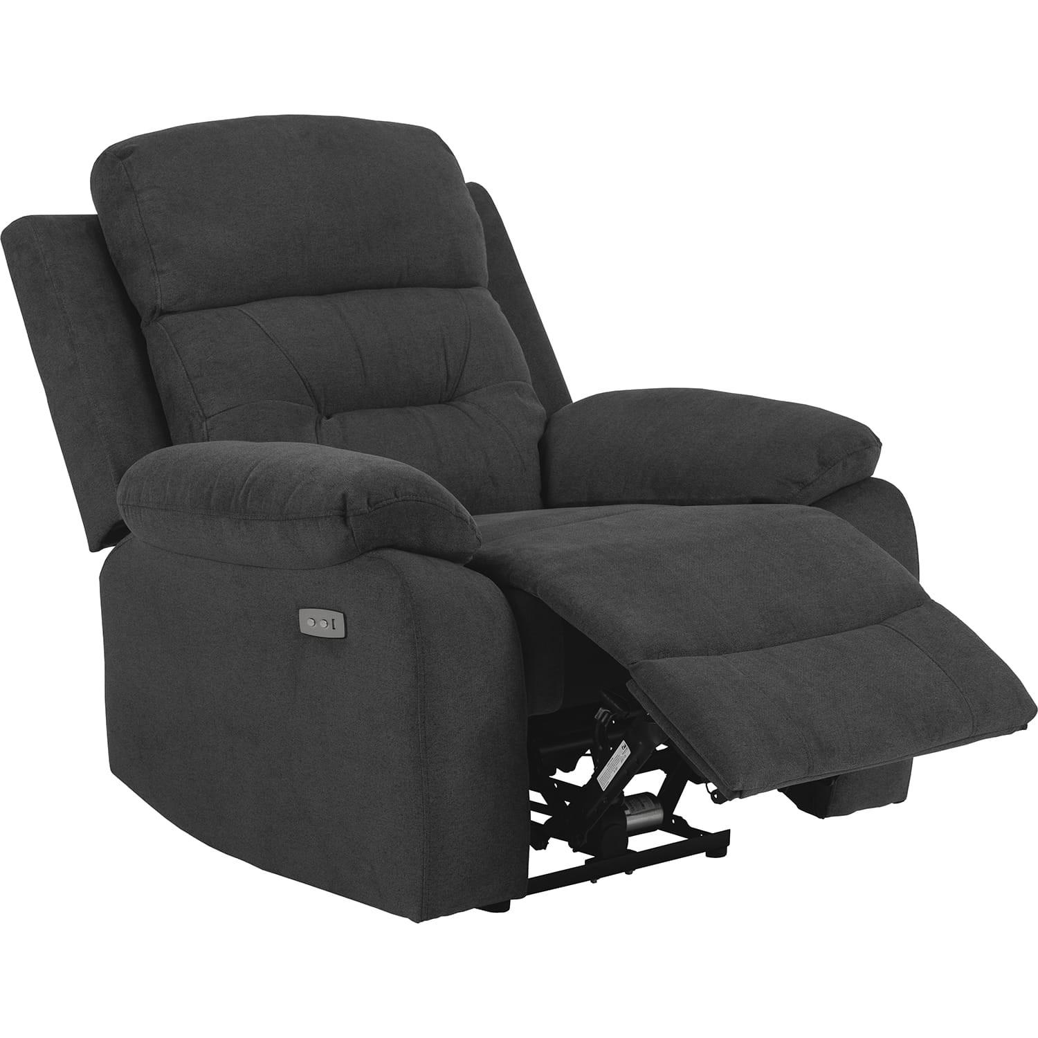 mutoni Fauteuil de relaxation Vansberg gris foncé  