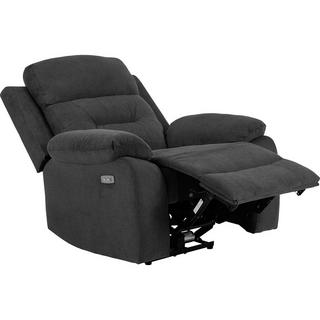 mutoni Fauteuil de relaxation Vansberg gris foncé  