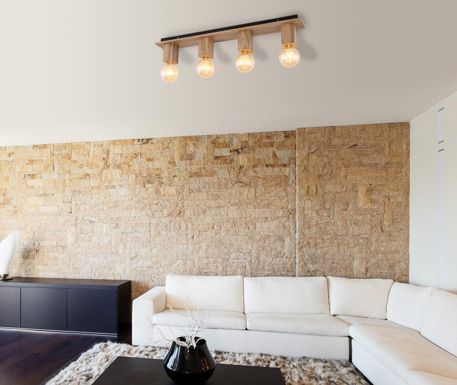 Image of Deckenleuchte Erna Metall matt 4xE27 Deckenleuchte Erna Metall matt 4xE27