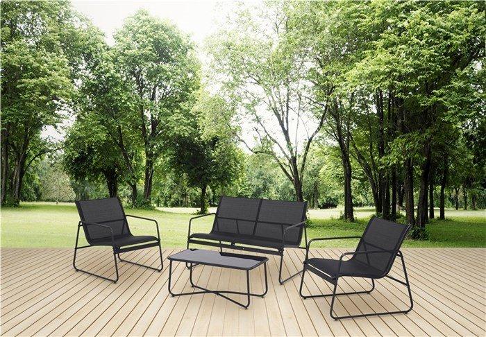 SCHOU Gartenlounge THEODOR Set 4-teilig  