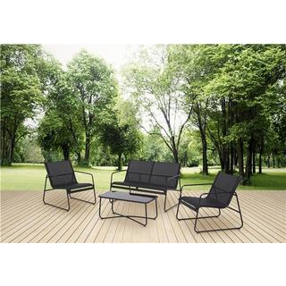 SCHOU Gartenlounge THEODOR Set 4-teilig  