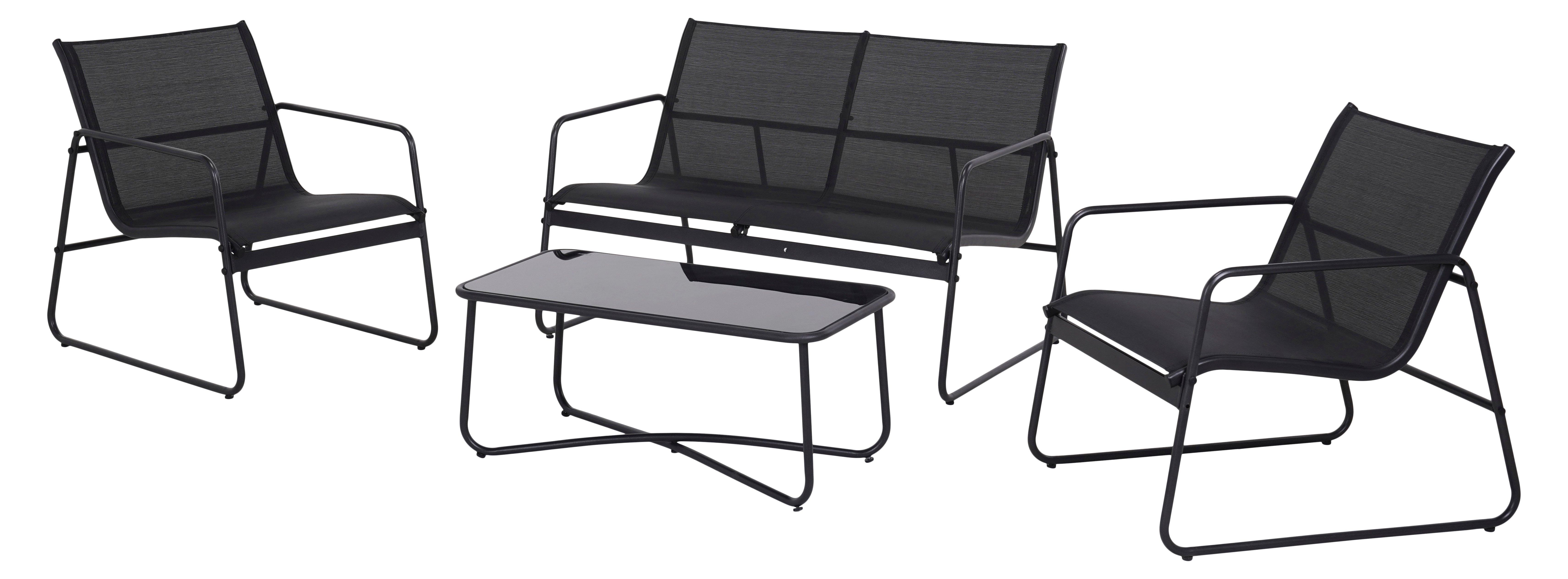 Image of Gartenlounge THEODOR Set 4-teilig Gartenlounge THEODOR Set 4-teilig