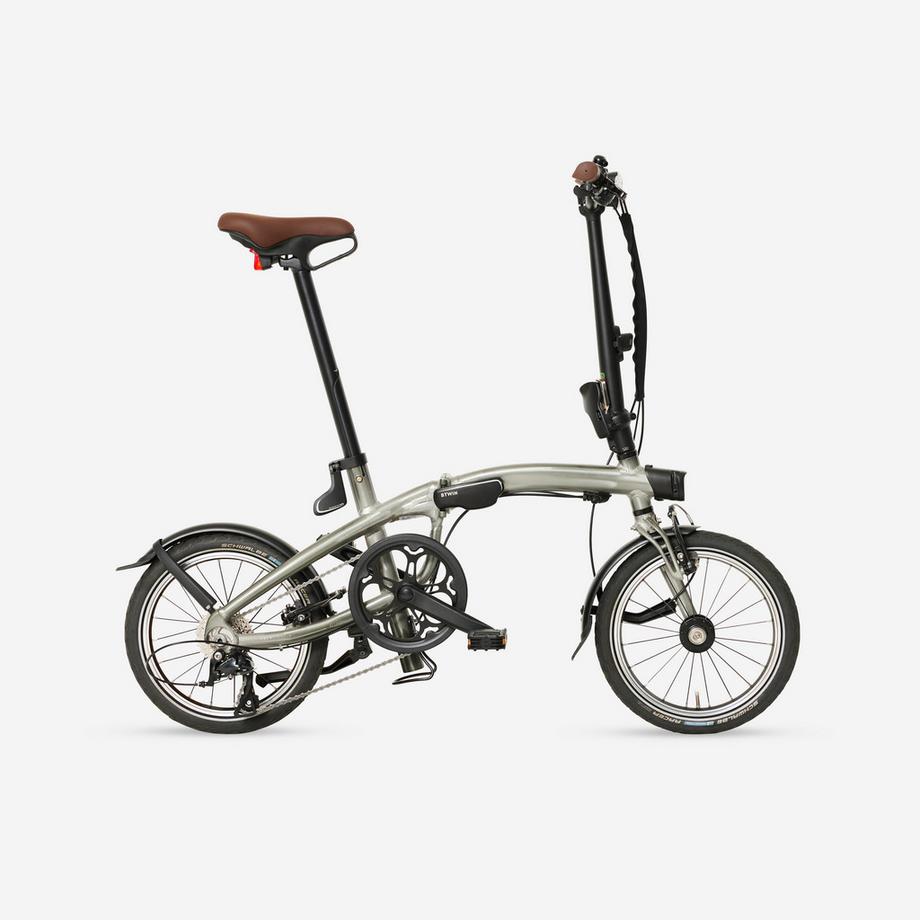 BTWIN  Vélo Pliant Ultra Compact 16 Pouces Aluminium 