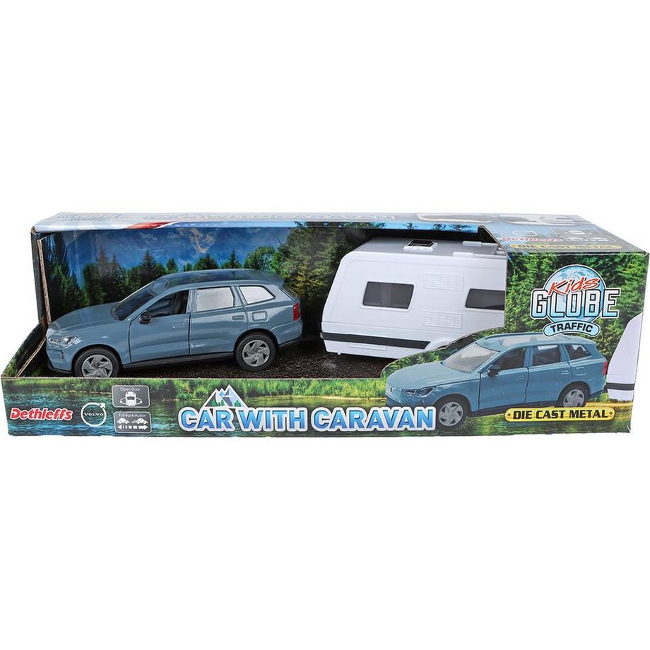Sombo  Volvo EX90 mit Wohnwagen 