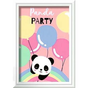 Malen nach Zahlen Panda Party