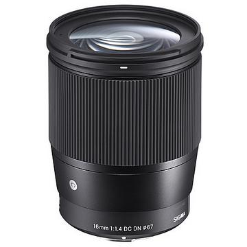 Sigma 16mm F1.4 DC DN | C MILC Objectif large Noir