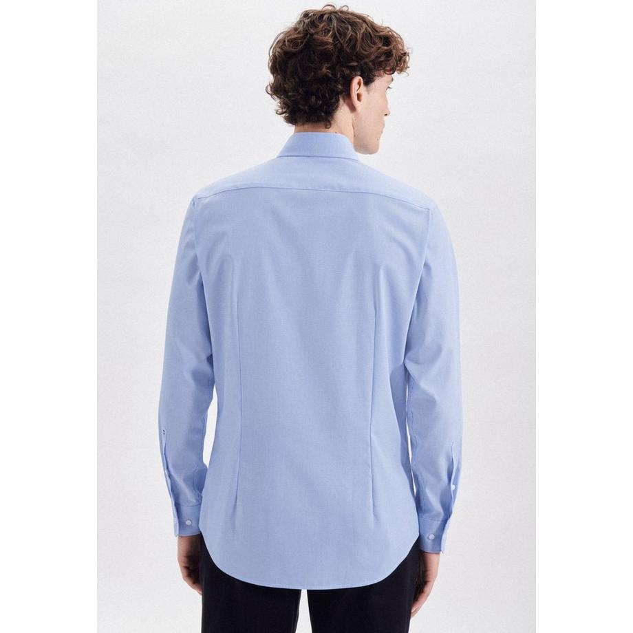 Seidensticker Camicia Business Shaped Fit Manica lunga Quadri  