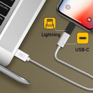 Avizar  Lightning / USB-C Adapter Schwarz 