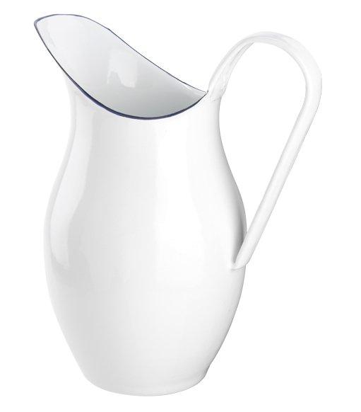 RodyTime Krug Emaille weiss/blau 2,5L  