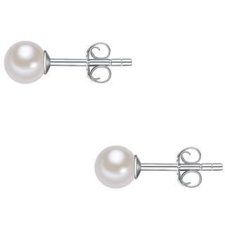 Valero Pearls  Femme Puce d'oreille en perle 