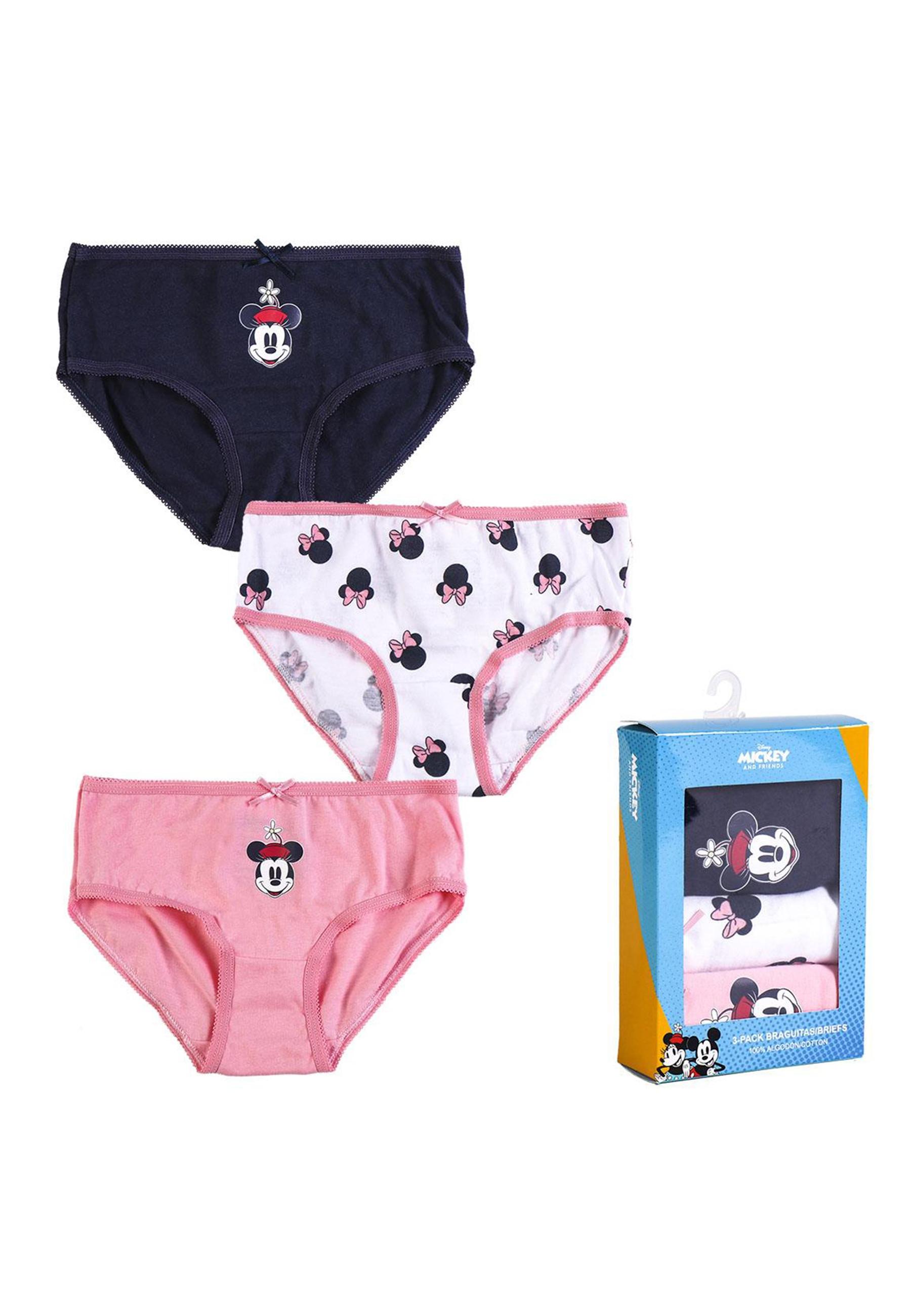 Image of Unterwäsche-set Für Mädchen, 3 Teile, Minnie Unisex Multicolor 86/92