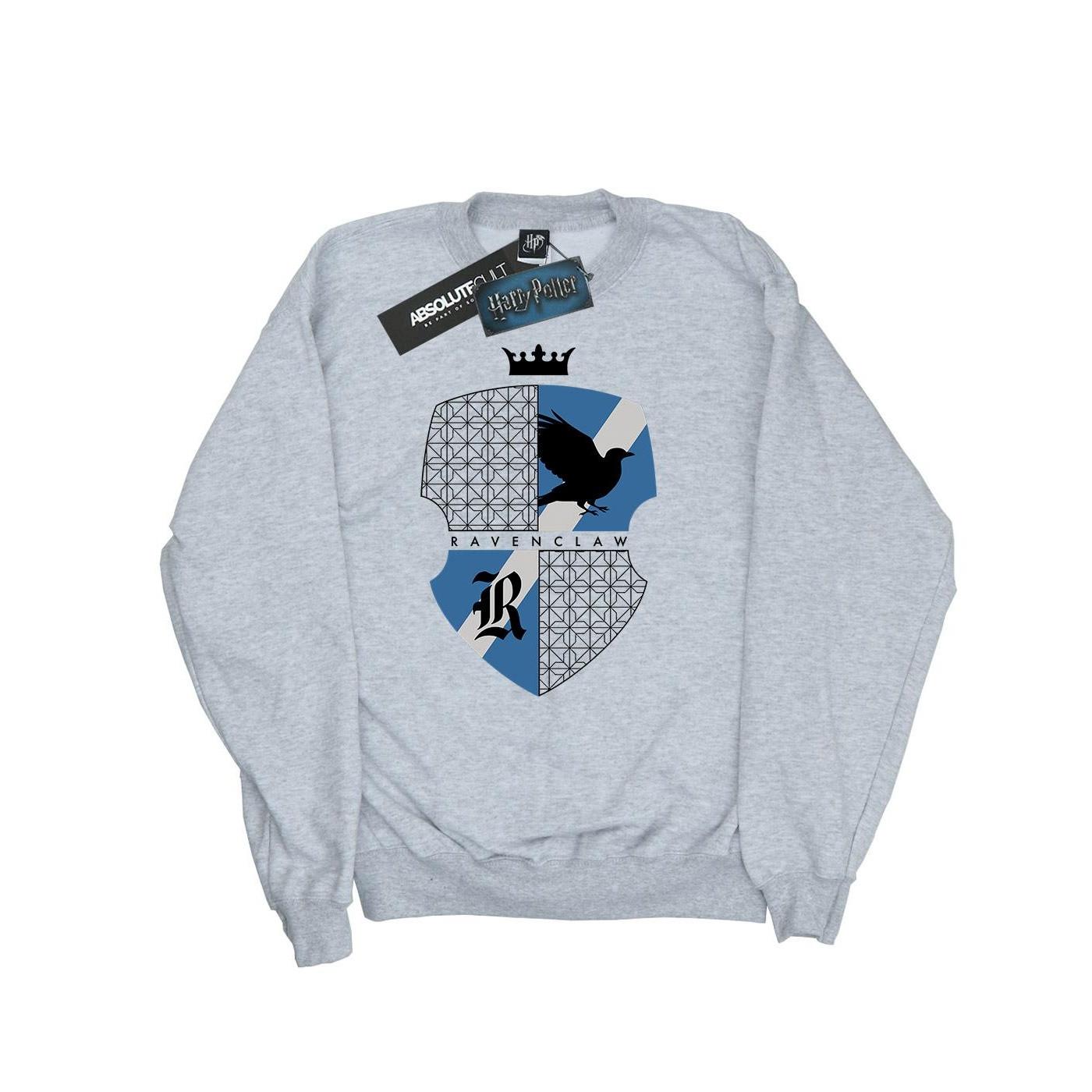 Image of Ravenclaw Shield Sweatshirt Herren Grau S