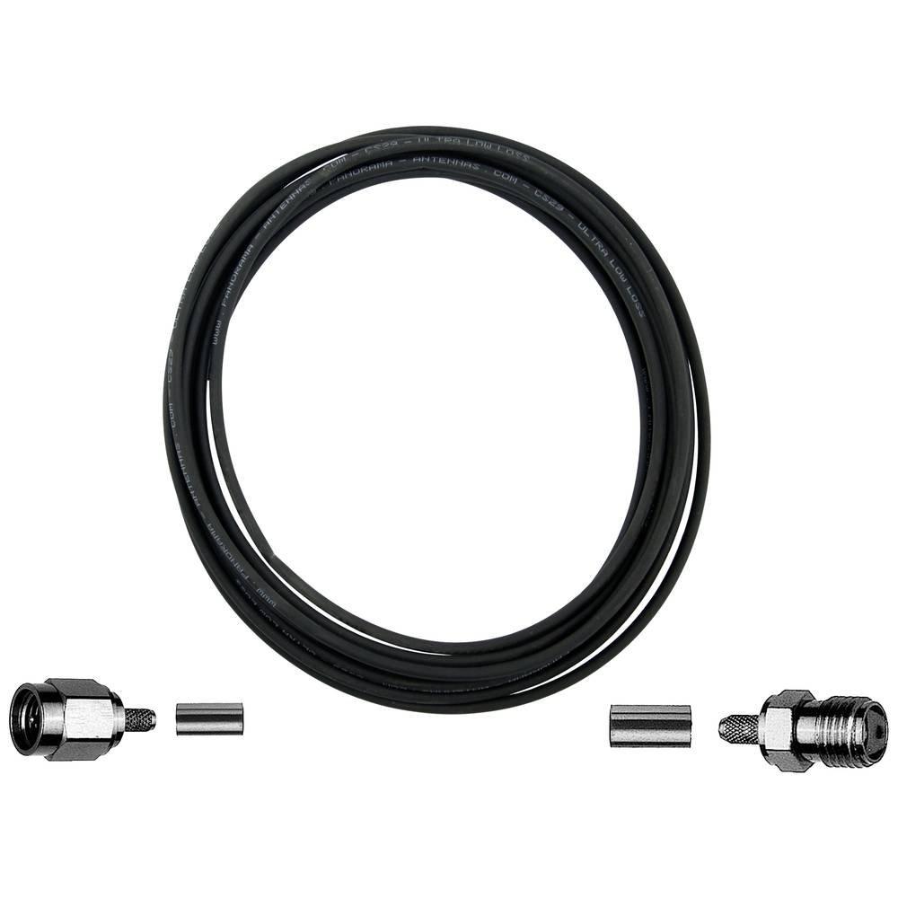 Image of Halogenfreies Kabel 50 OHm 5m SMA Stecker auf SMA Buchse