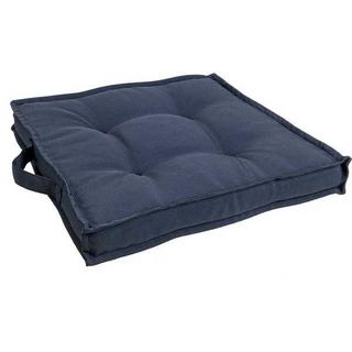 mutoni Coussin de jardin carré 40x40 bleu denim  