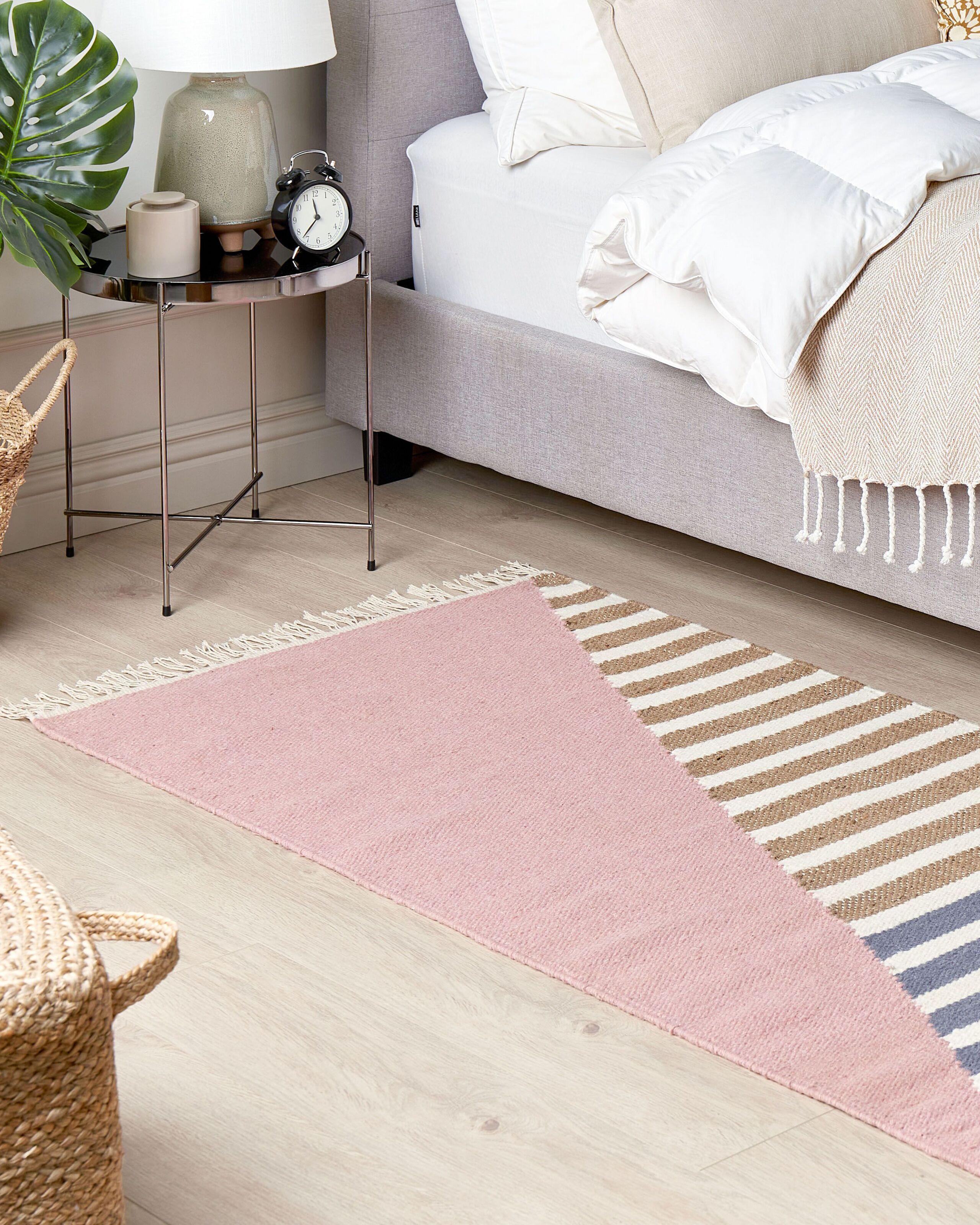 Beliani Tapis en Laine Moderne ENGIZ  