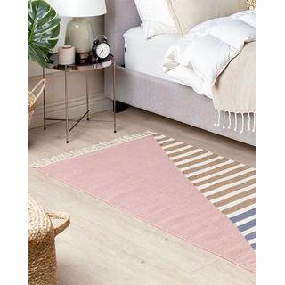 Beliani Tapis en Laine Moderne ENGIZ  