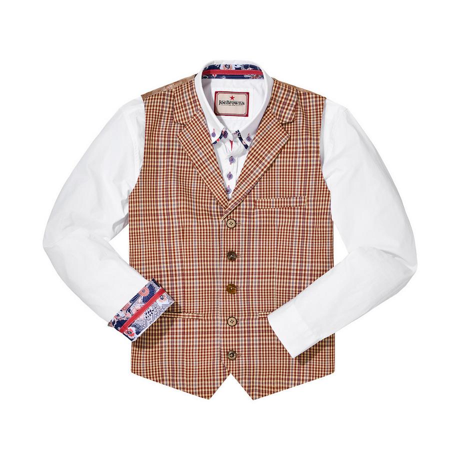 Joe Browns Karierte Sommerweste  