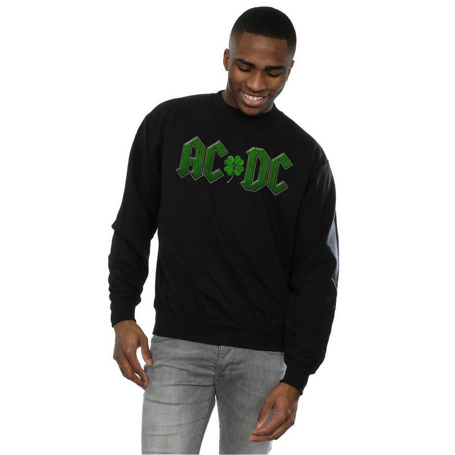 AC/DC ACDC Sweatshirt Logo Trèfle  