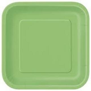 Unique 16 Petites Assiettes Lime  