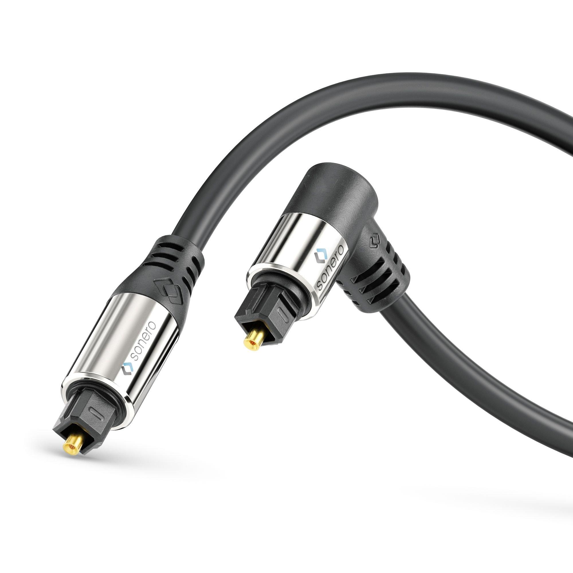 sonero  sonero S-OC110-100 câble audio 10 m Toslink Noir 