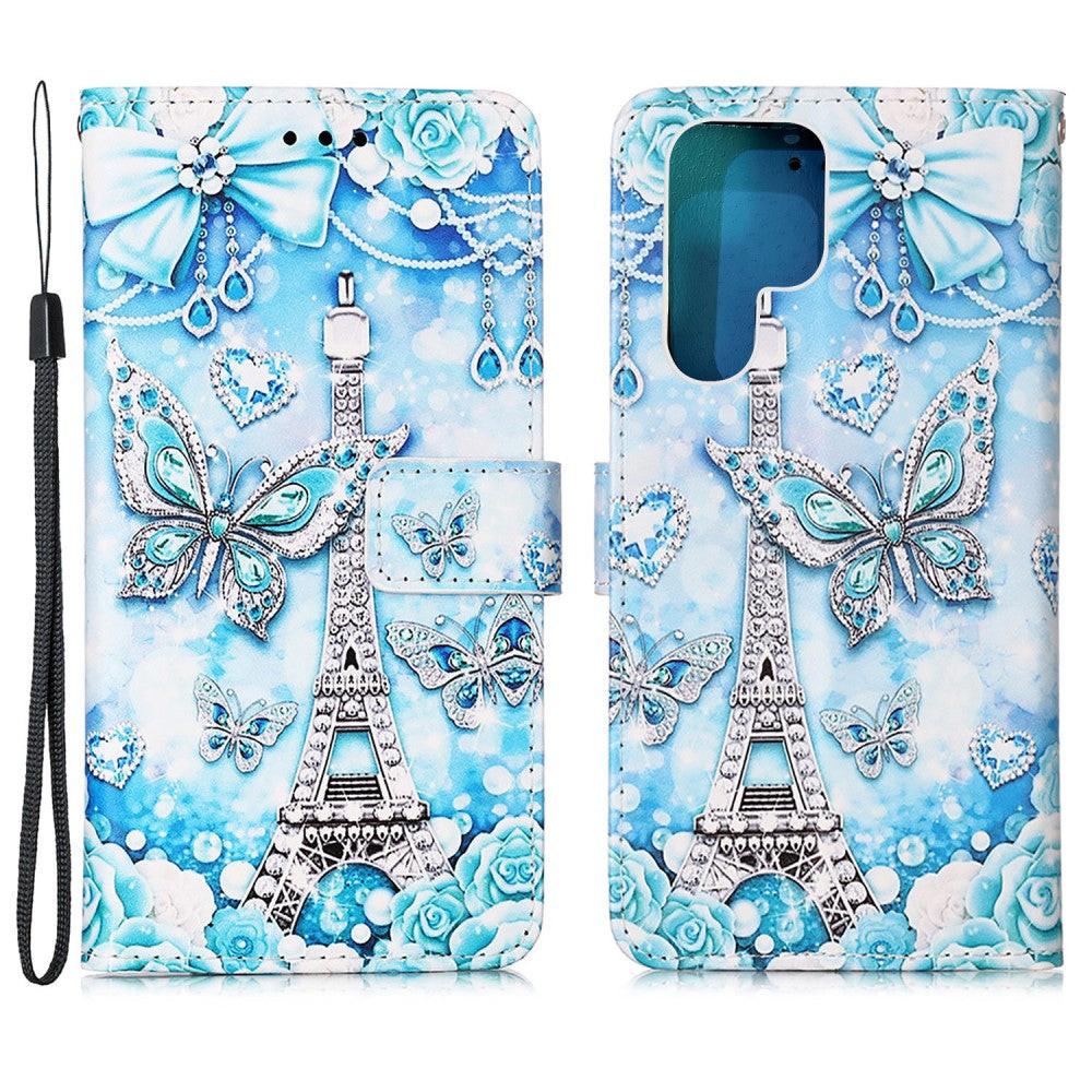 Image of Galaxy S22 Ultra - Leder Hülle Etui Paris