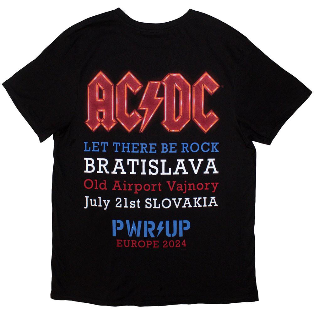 AC/DC  ACDC PWRUP Bratislava '24 TShirt 